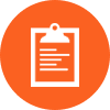 Clipboard icon with checklist, representing dental forms or patient records for Shenandoah Family Dentistry.