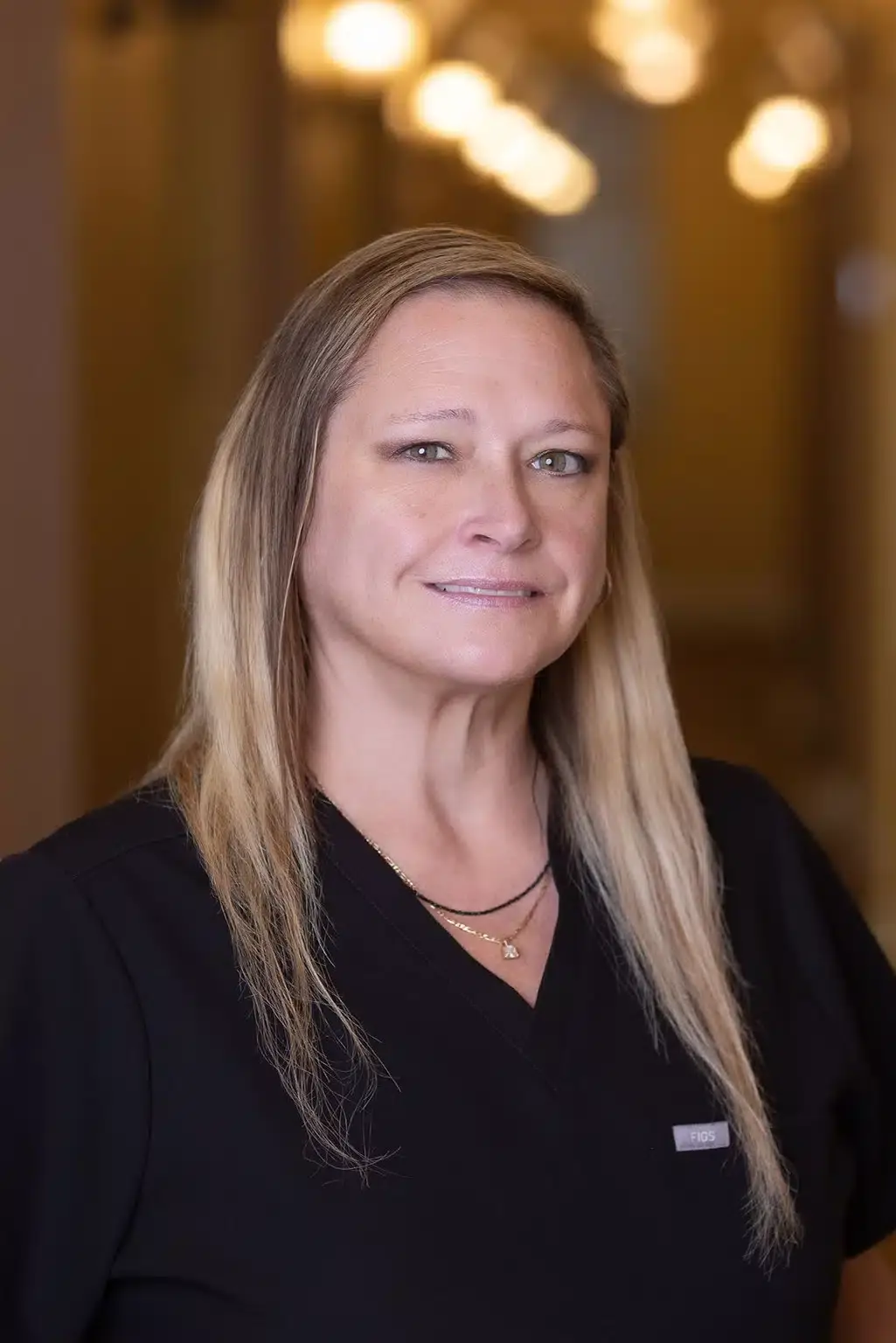 Professional female dental team member at Winchester, VA practice.